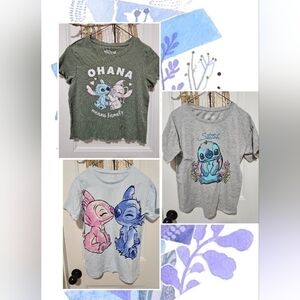 Ohana Stitch Girls T-Shirt Bundle